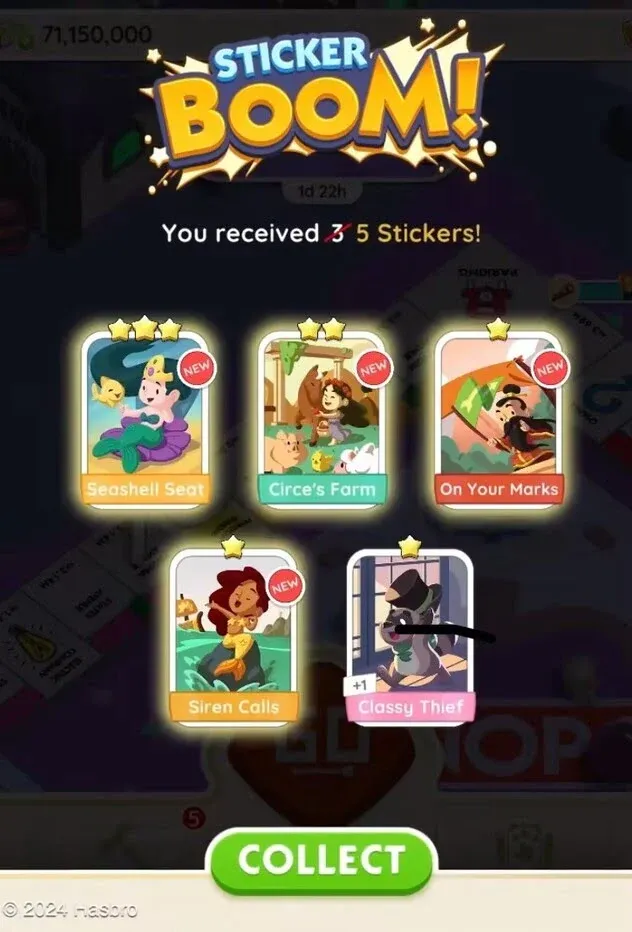 Receive 50% More Stickers During Sticker Boom